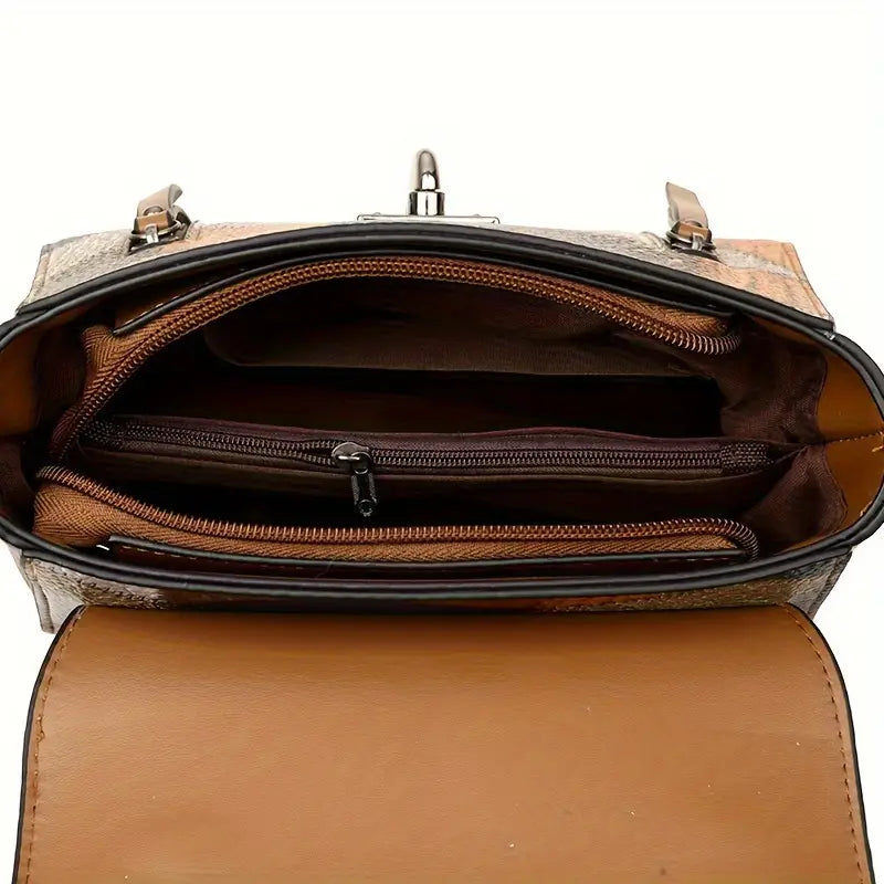 Vintage Style Medium Crossbody